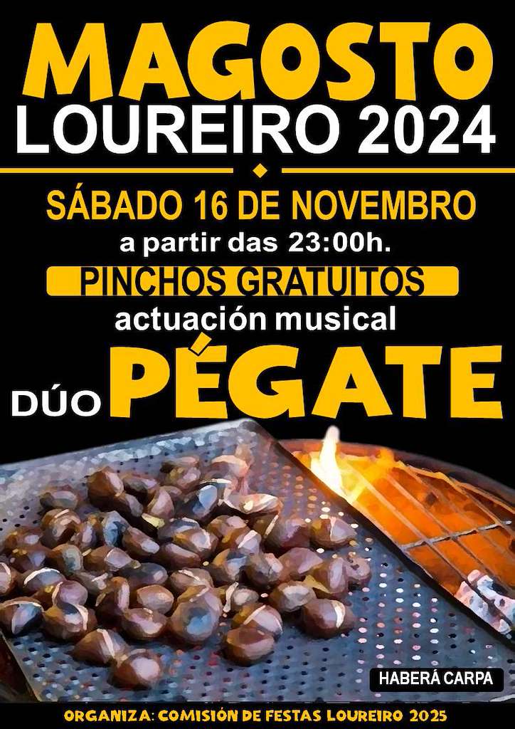 Magosto de Loureiro en Amoeiro
