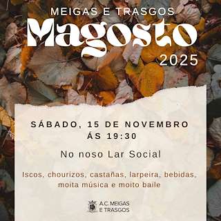 Fechas, información, programa, cartel, imágenes, mapa y ubicación de Magosto de Meigas e Trasgos (2025)  en  Sarria