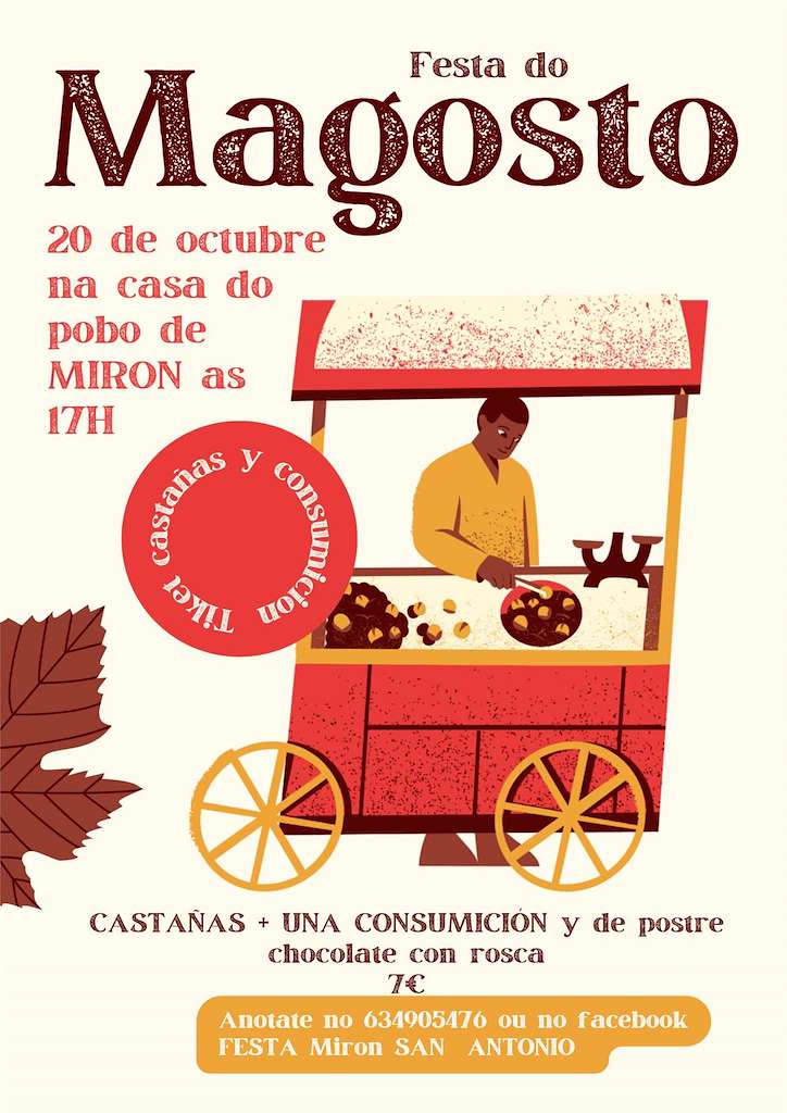 Magosto de Mirón en Ponte Caldelas