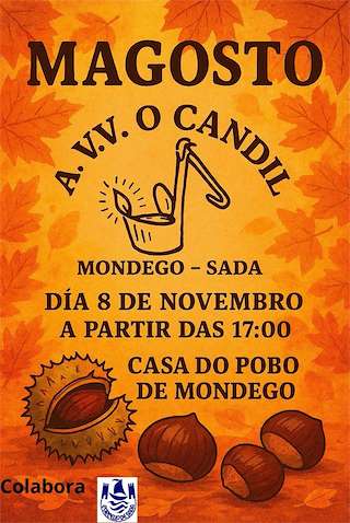 Fechas, información, programa, cartel, imágenes, mapa y ubicación de Magosto de Mondego (2025)  en  Sada