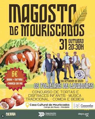 Fechas, información, programa, cartel, imágenes, mapa y ubicación de Magosto de Mouriscados (2026)  en  Mondariz