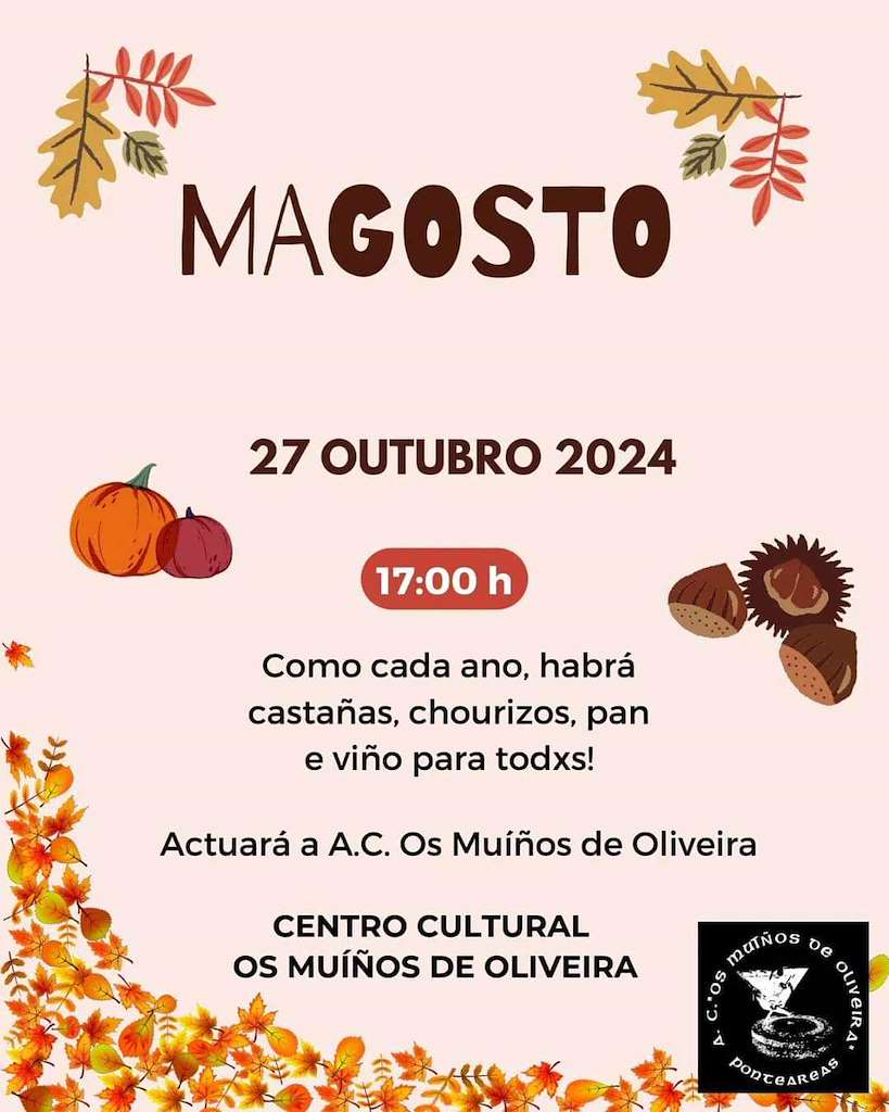 Magosto de Muiños de Oliveira en Ponteareas