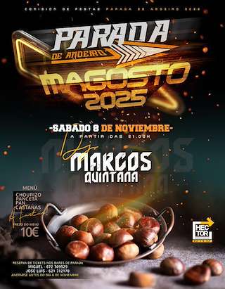 Fechas, información, programa, cartel, imágenes, mapa y ubicación de Magosto de Parada  (2025) en Amoeiro