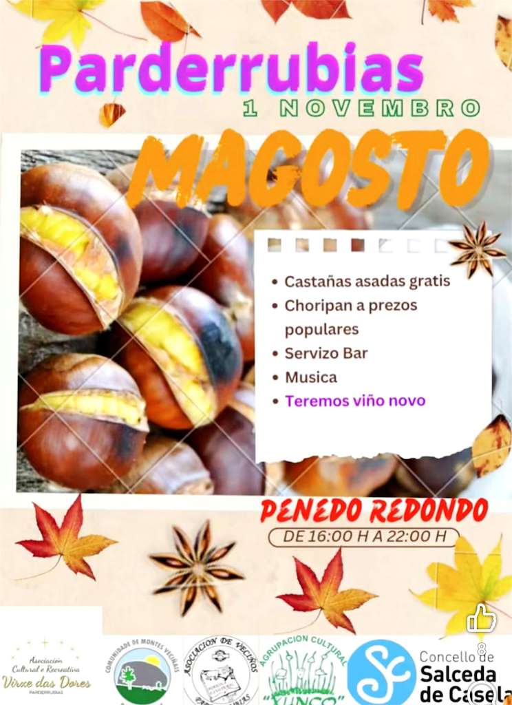 Magosto de Parderrubias en Salceda de Caselas