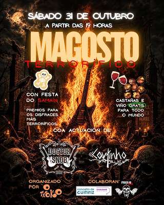 Fechas, información, programa, cartel, imágenes, mapa y ubicación de Magosto de Parga (2026)  en  Guitiriz