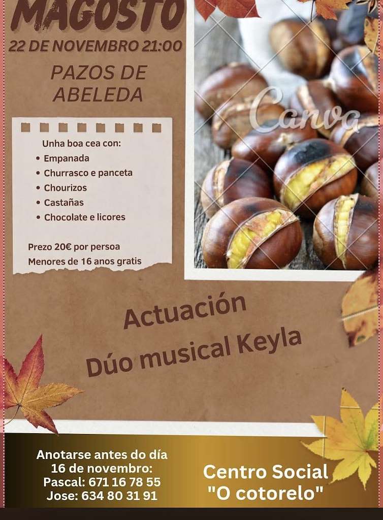 Magosto de Pazos de Abeleda  (2025) en Xunqueira de Ambía