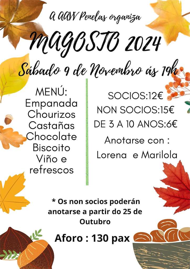 Magosto de Penelas en Cerdedo-Cotobade