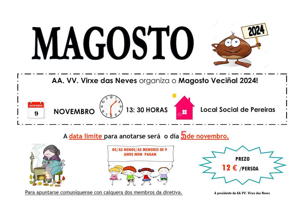 Magosto de Pereiras en Taboadela