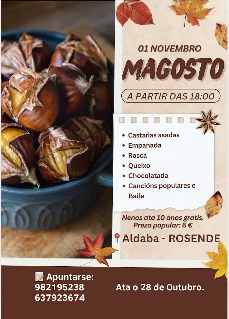 Magosto de Rosende en Sober