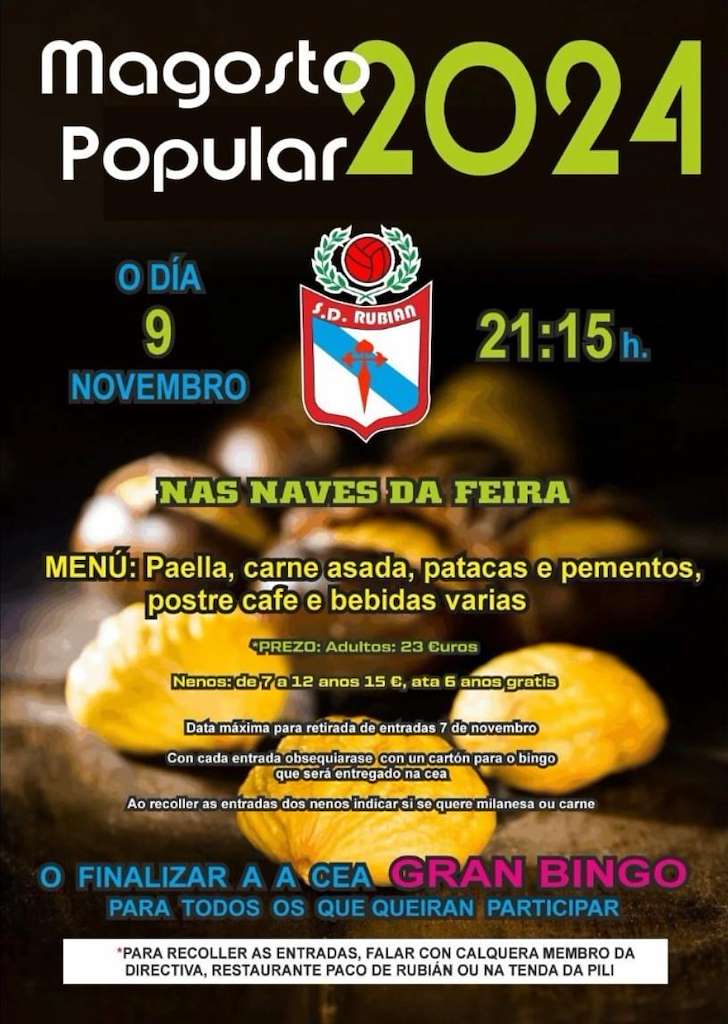 Magosto de Rubián en Bóveda
