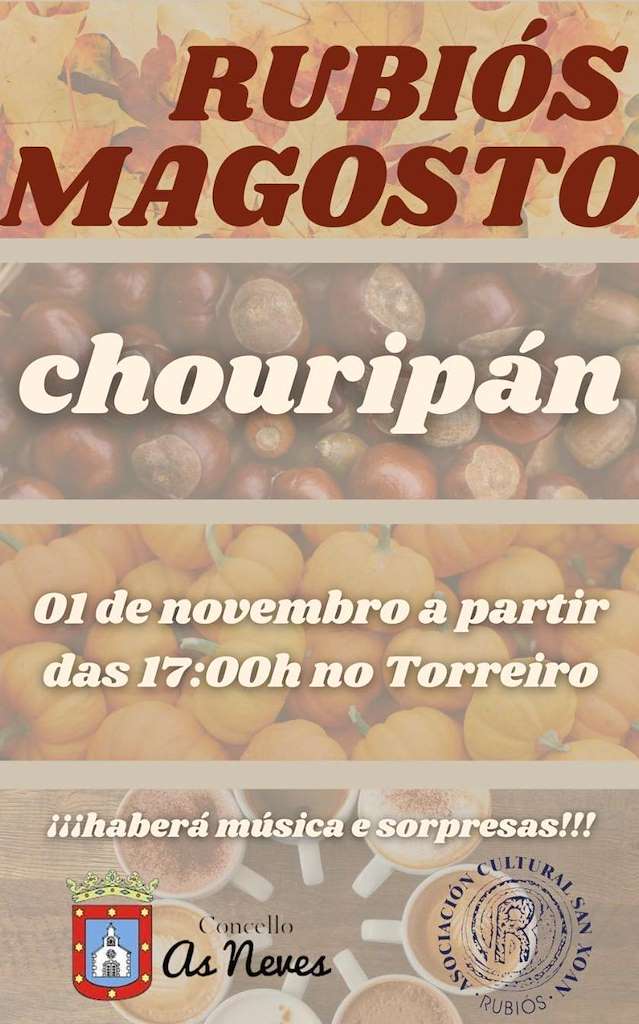 Magosto de Rubiós (2025) en As Neves