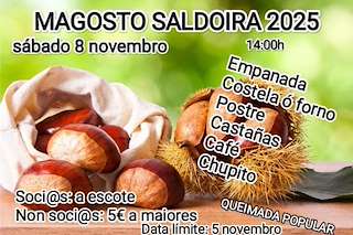 Fechas, información, programa, cartel, imágenes, mapa y ubicación de Magosto de Saldoira (2025) en A Pontenova