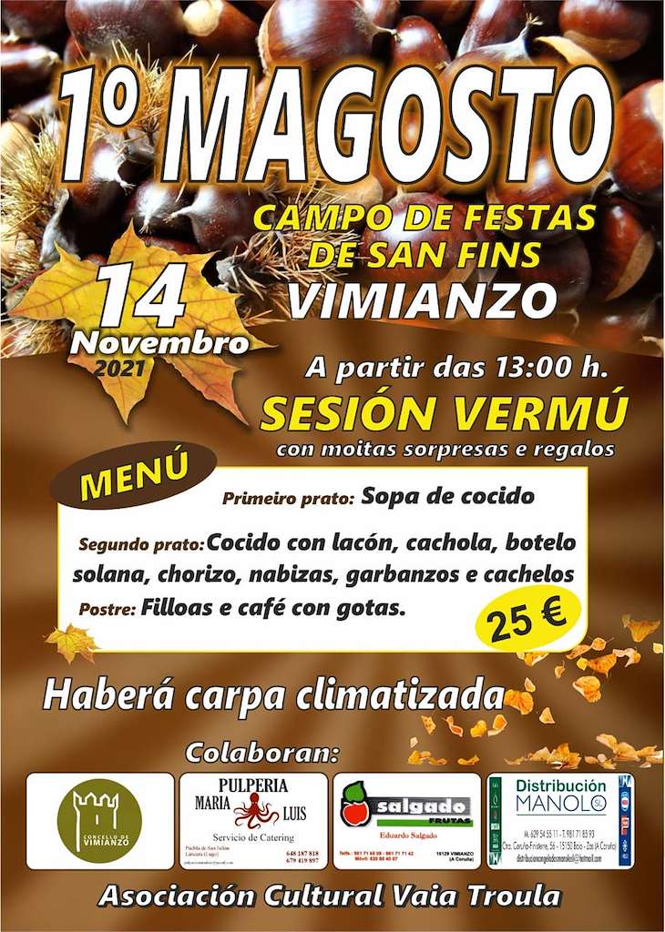Magosto de San Fins en Vimianzo