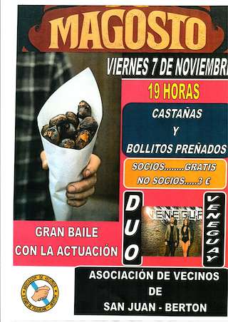 Fechas, información, programa, cartel, imágenes, mapa y ubicación de Magosto de San Juan de Filgueiras (2025) en Ferrol