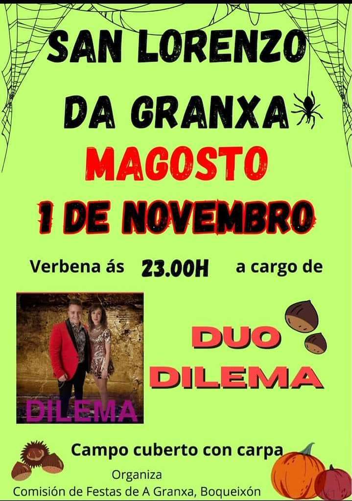 Magosto de San Lorenzo da Granxa en Boqueixón