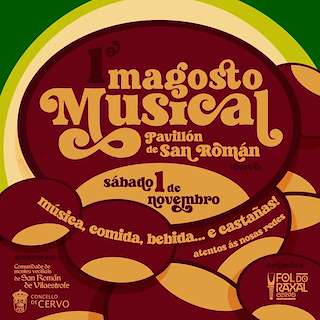 Fechas, información, programa, cartel, imágenes, mapa y ubicación de Magosto de San Román (2025)  en  Cervo