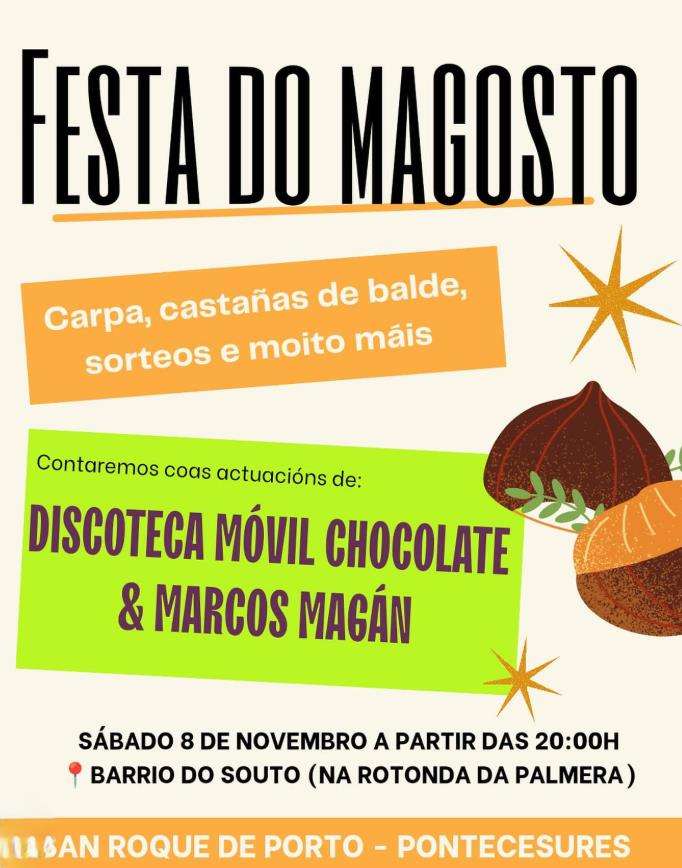 Magosto de San Roque do Porto en Pontecesures