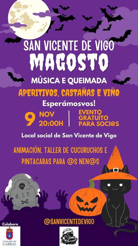 Magosto de San Vicente de Vigo en Carral