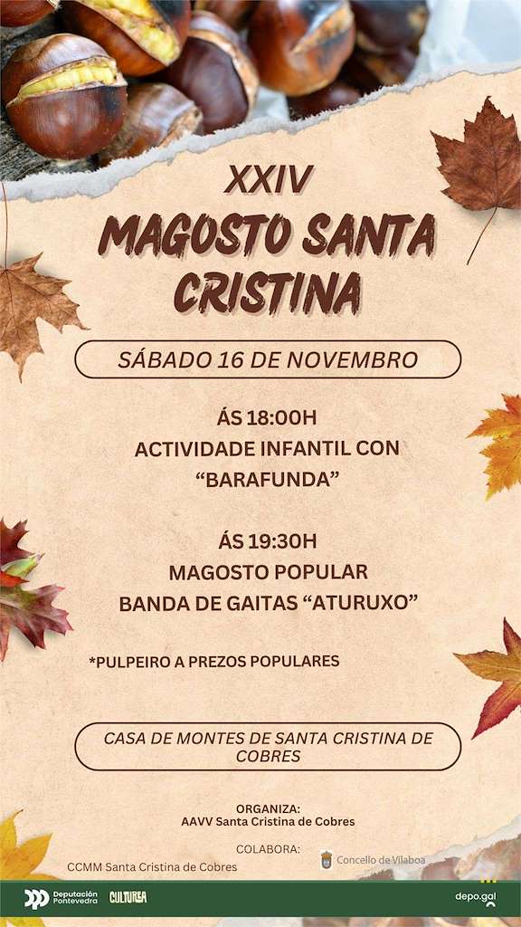 XXIV Magosto de Santa Cristina en Vilaboa