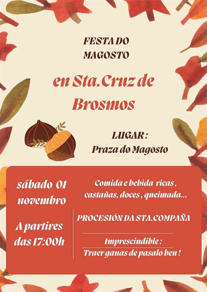 Magosto de Santa Cruz de Brosmos en Sober