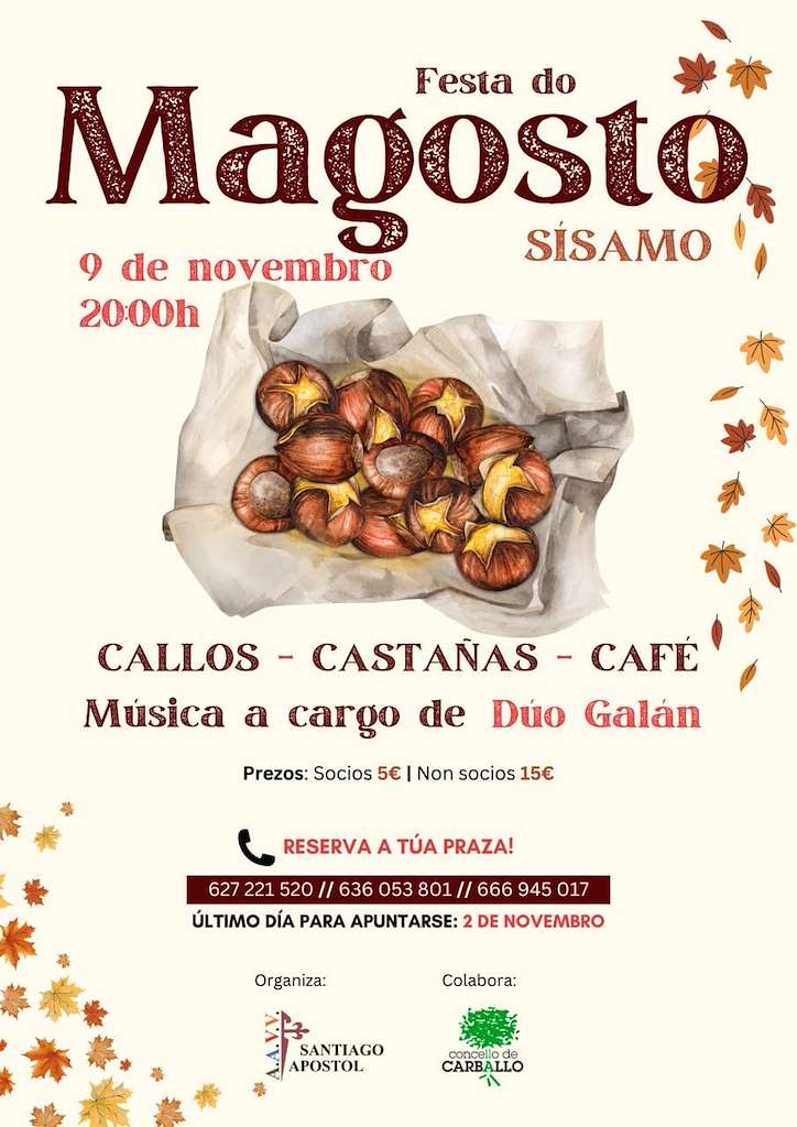 Magosto de Sísamo (2025) en Carballo