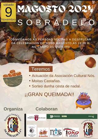 Fechas, información, programa, cartel, imágenes, mapa y ubicación de Magosto de Sobradelo (2025)  en  Vilagarcía de Arousa