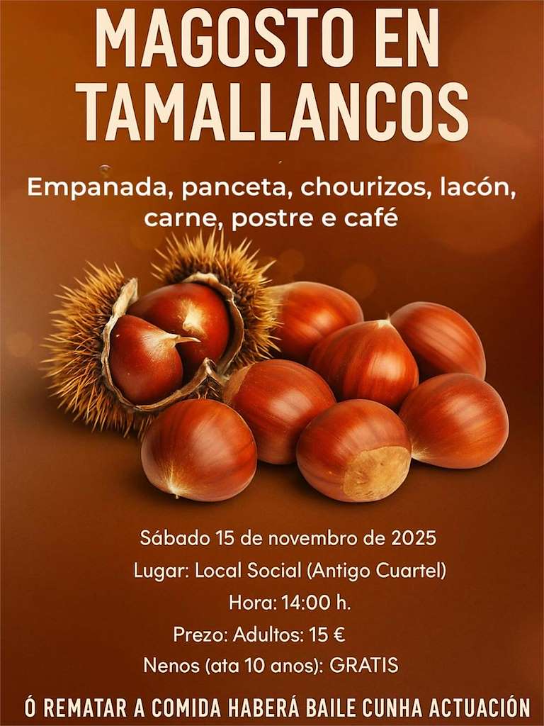 Magosto de Tamallancos  en Vilamarín