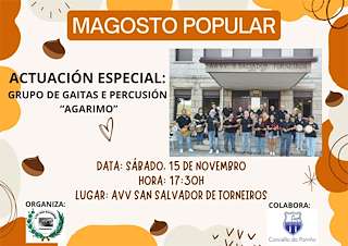 Fechas, información, programa, cartel, imágenes, mapa y ubicación de Magosto de Torneiros (2025)  en  O Porriño