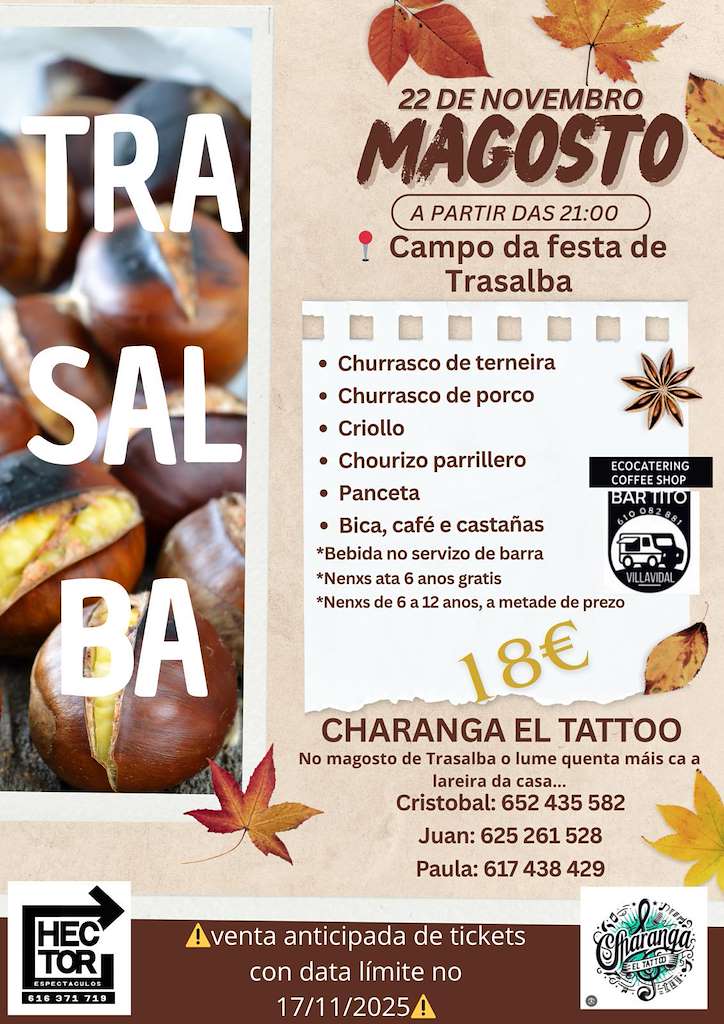 Magosto de Trasalba en Amoeiro