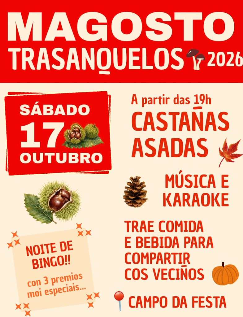 Magosto de Trasanquelos (2026) en Oza Cesuras