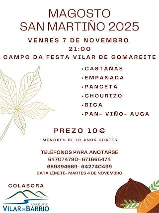 Magosto de Vilar de Gomareite