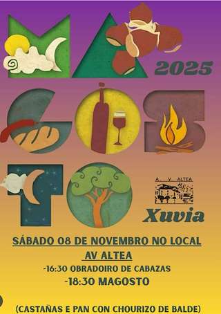 Fechas, información, programa, cartel, imágenes, mapa y ubicación de Magosto de Xuvia (2025) en Narón