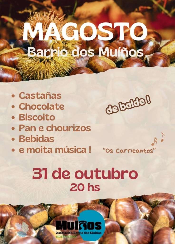 Magosto do Barrio dos Muiños (2026) en Mondoñedo