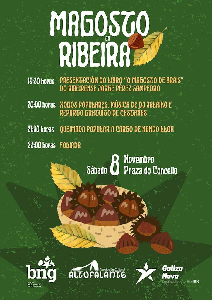 Magosto do BNG (2025) en Ribeira