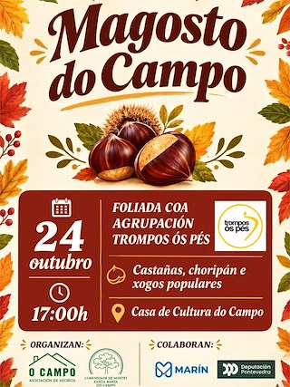 Fechas, información, programa, cartel, imágenes, mapa y ubicación de Magosto do Campo (2026)  en  Marín