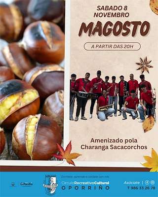 Fechas, información, programa, cartel, imágenes, mapa y ubicación de Magosto do Crc (2025)  en  O Porriño