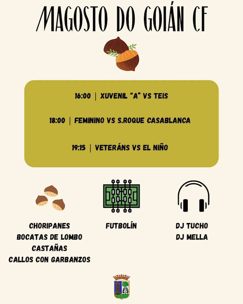 Magosto do Goián CF en Tomiño