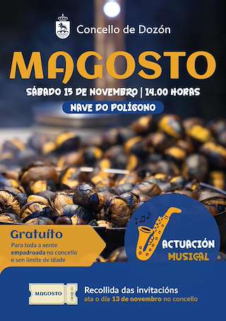 Fechas, información, programa, cartel, imágenes, mapa y ubicación de Magosto  en  Dozón
