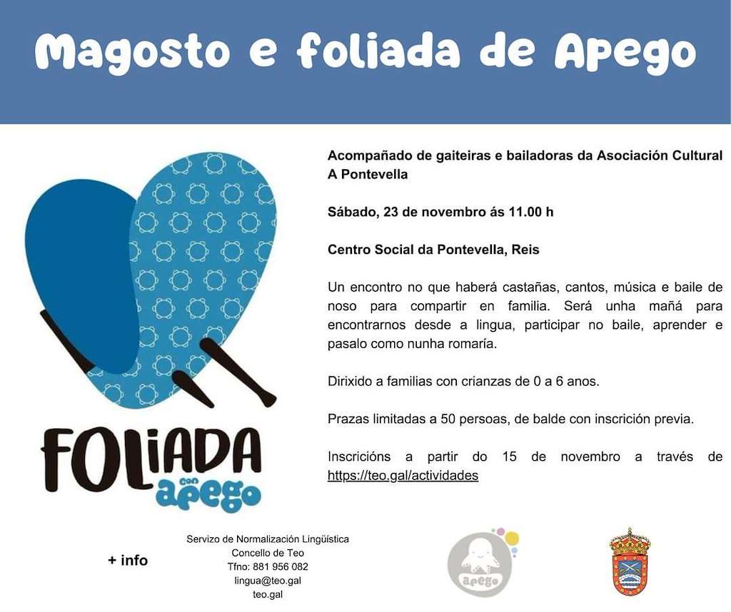 Magosto e Foliada de Apego en Teo