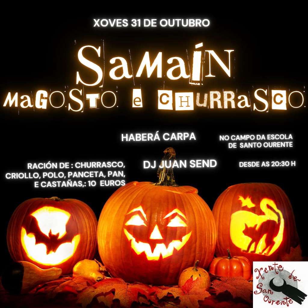 Magosto e Samaín de Santo Ourente en Outes