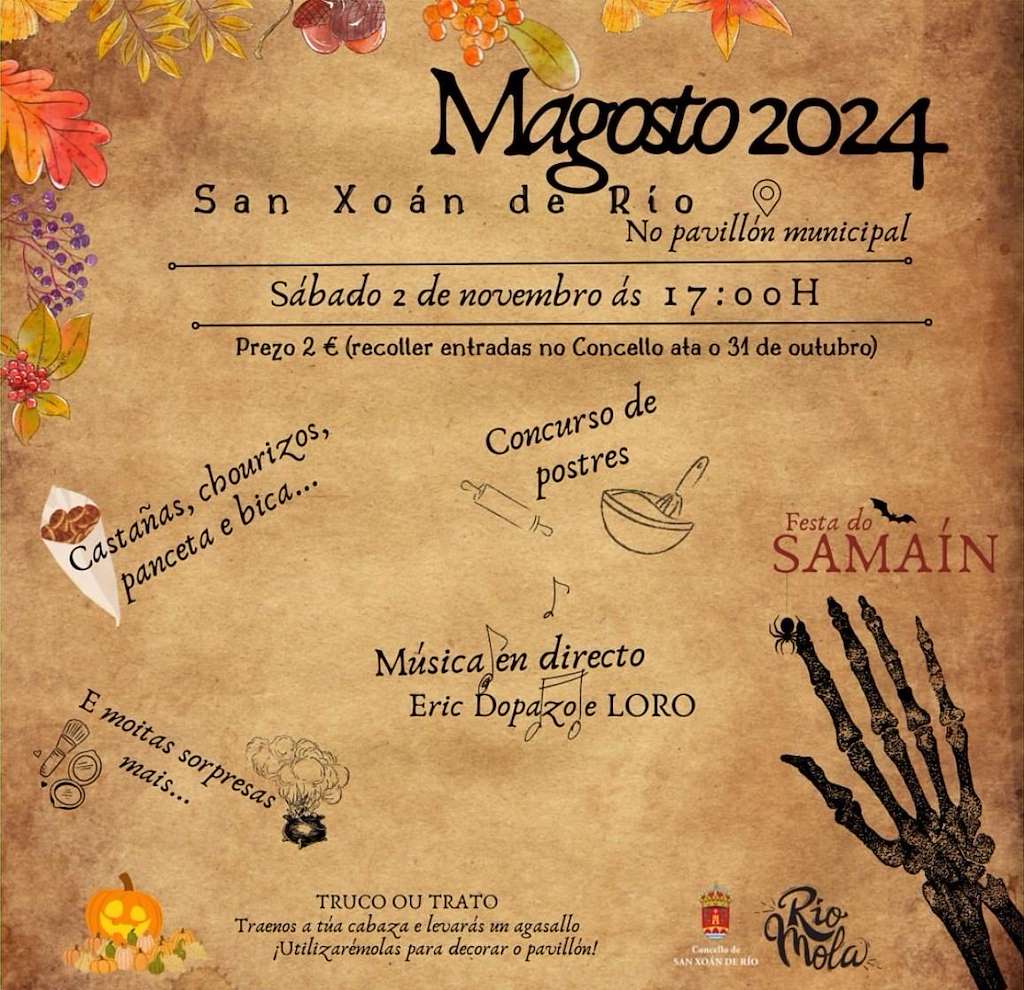 Magosto e Samaín en San Xoán de Río