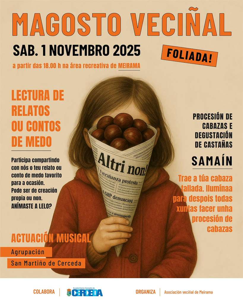 Magosto e Samaín Veciñal de Meirama en Cerceda