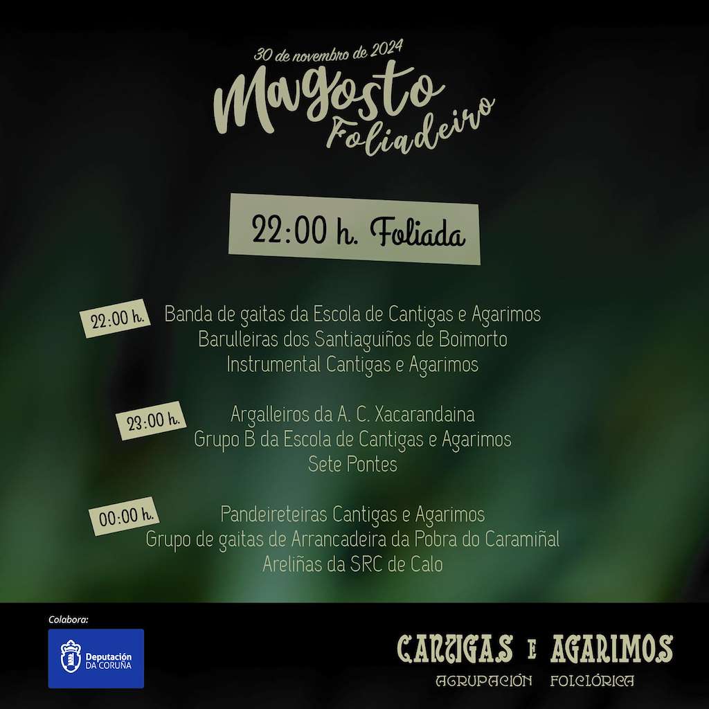 Magosto Foliadeiro en Santiago de Compostela