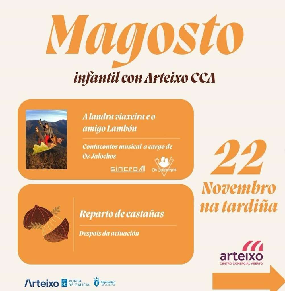 Magosto Infantil con Arteixo Centro Comercial