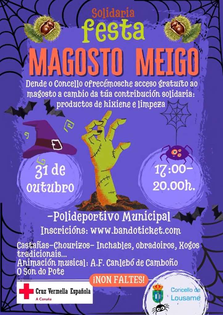 Magosto Meigo Solidario (2026) en Lousame