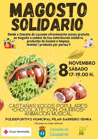 Fechas, información, programa, cartel, imágenes, mapa y ubicación de Magosto Meigo Solidario (2026)  en  Lousame