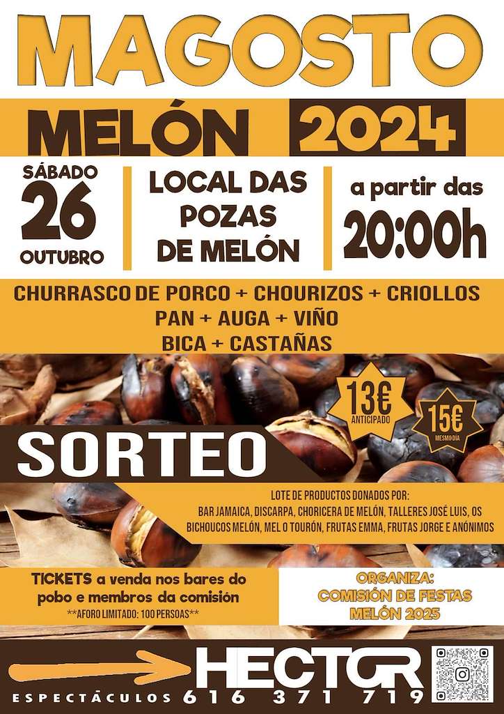 Magosto en Melón
