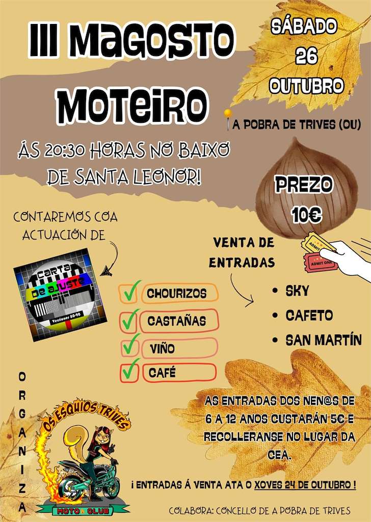 III Magosto Moteiro en A Pobra de Trives