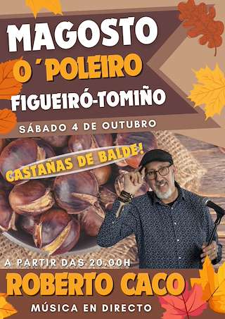 Fechas, información, programa, cartel, imágenes, mapa y ubicación de Magosto O Poleiro de Figueiró (2025)  en  Tomiño