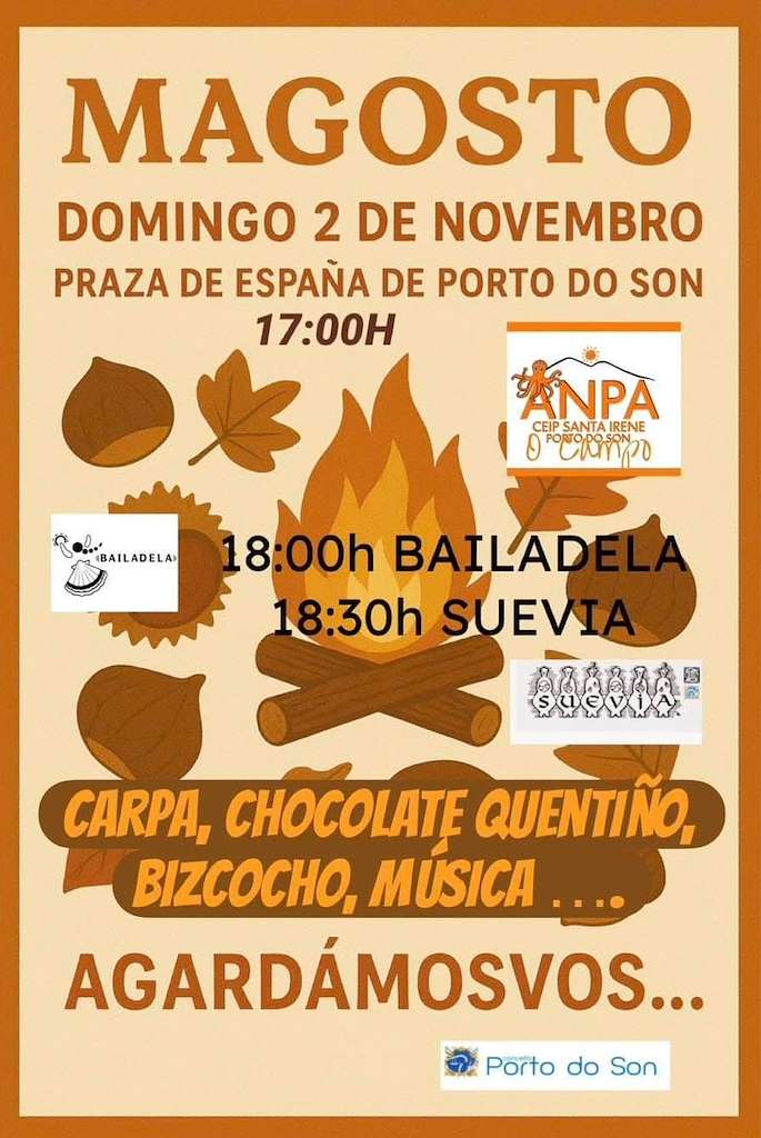 Magosto  en O Porto do Son